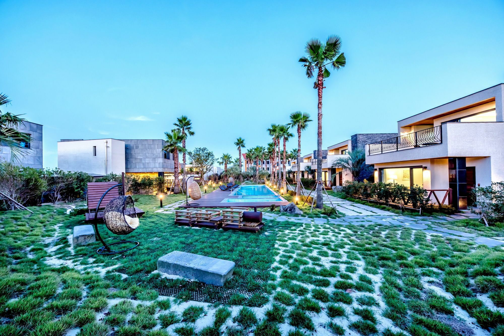 Arts Spa&Poolvilla Jeju Exteriör bild
