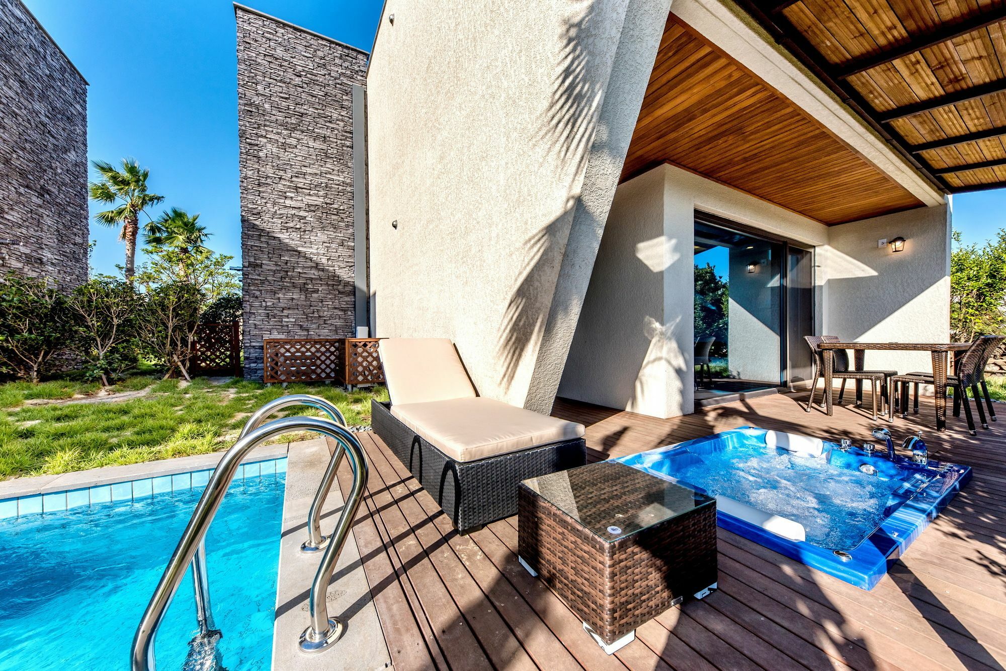 Arts Spa&Poolvilla Jeju Exteriör bild